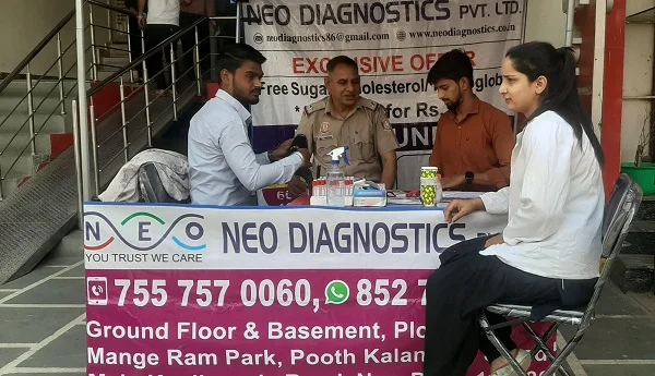 Free Blood Test Camp 18th May
